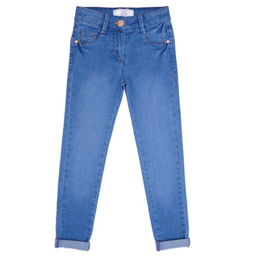 Younger Girls Five Pocket Jeans